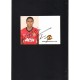Signed official Manchester United card of Antonio Valencia